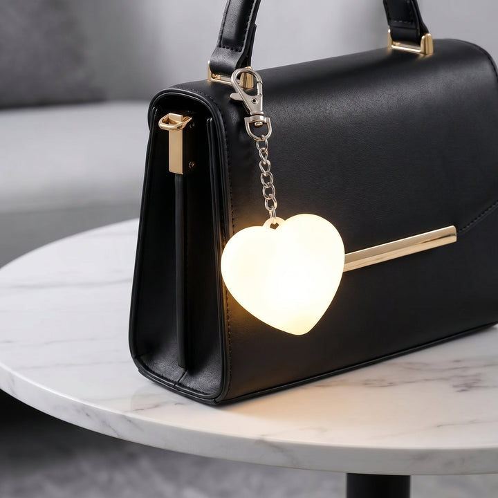 Handy Mini Night Light for Handbags - Night Light - Heart - Oaksoho