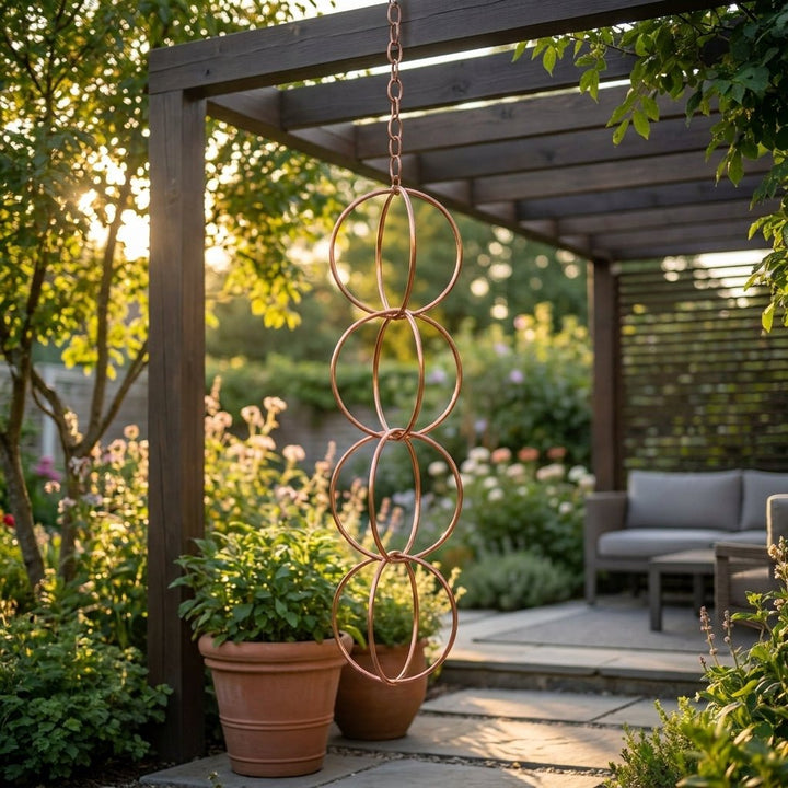 Hanging Decoration Metal Wind Chimes - Wind Chimes - Rings - Oaksoho