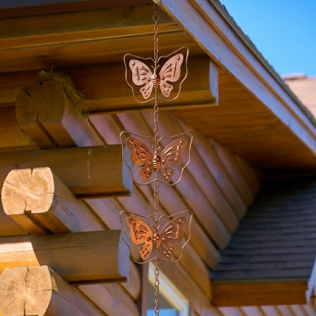 Hanging Decoration Metal Wind Chimes - Wind Chimes - Butterflies - Oaksoho