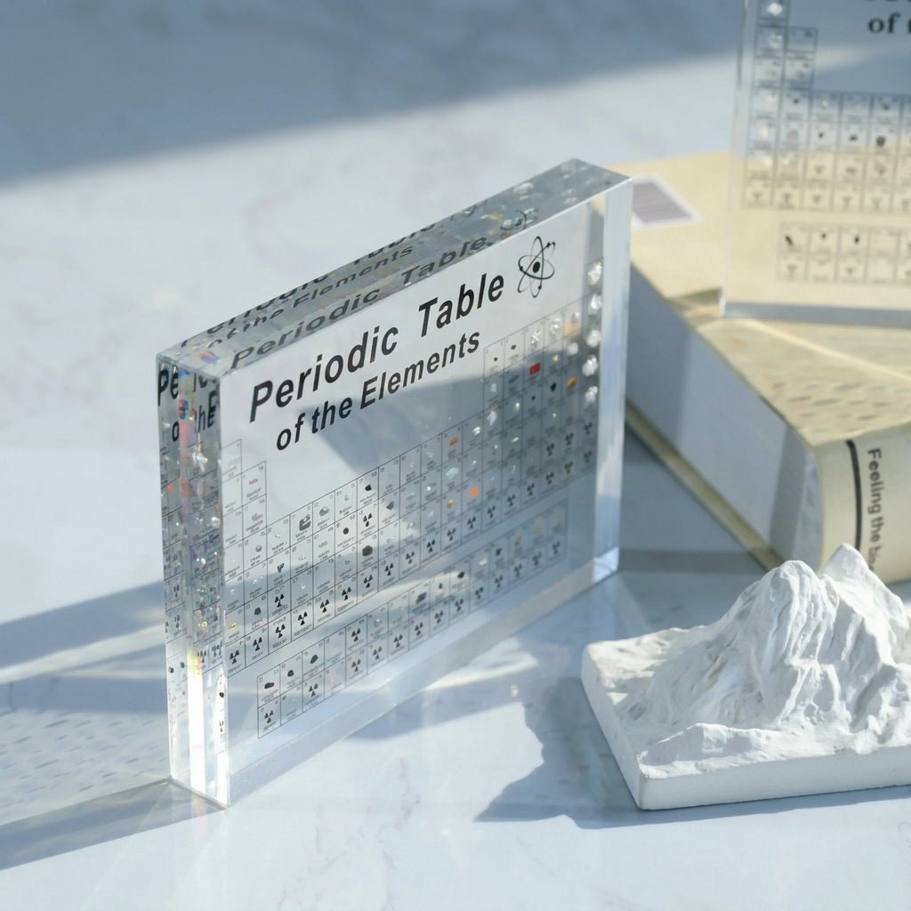 Illuminated Periodic Table Acrylic Desk Lamp Decoration - Table Lamps - Medium - Oaksoho