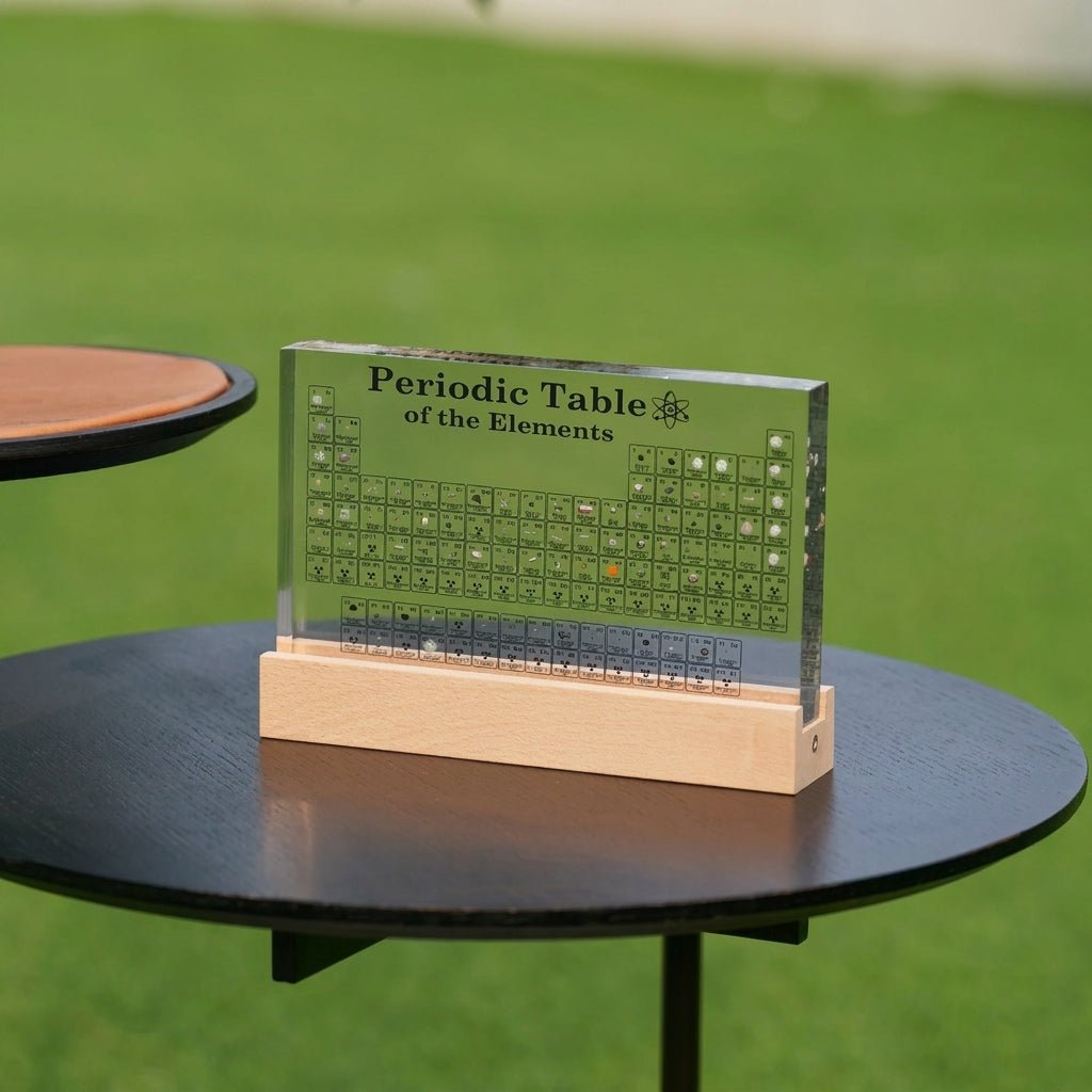 Illuminated Periodic Table Acrylic Desk Lamp Decoration - Table Lamps - Large - Oaksoho