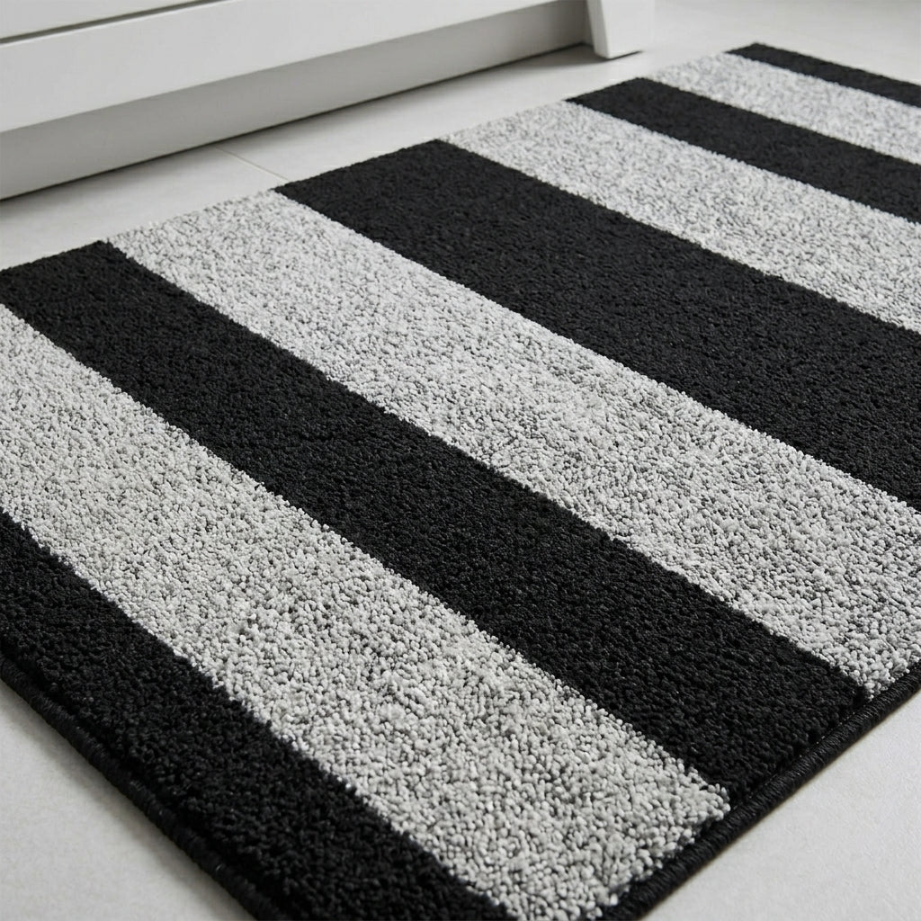 Indoor Anti-Slip Mat with Striped Pattern - Doormats - 60 x 90 cm - Oaksoho