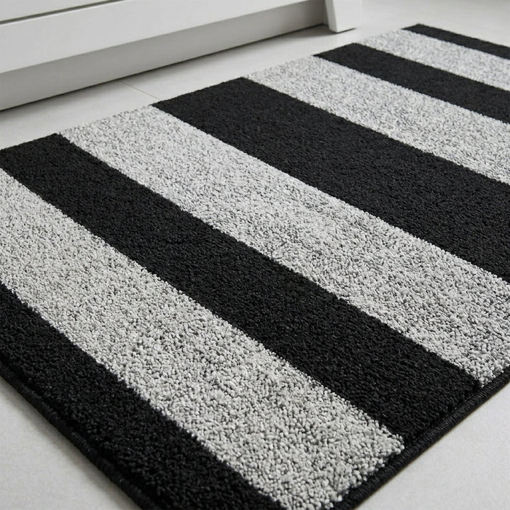 Indoor Anti-Slip Mat with Striped Pattern - Doormats - 60 x 90 cm - Oaksoho