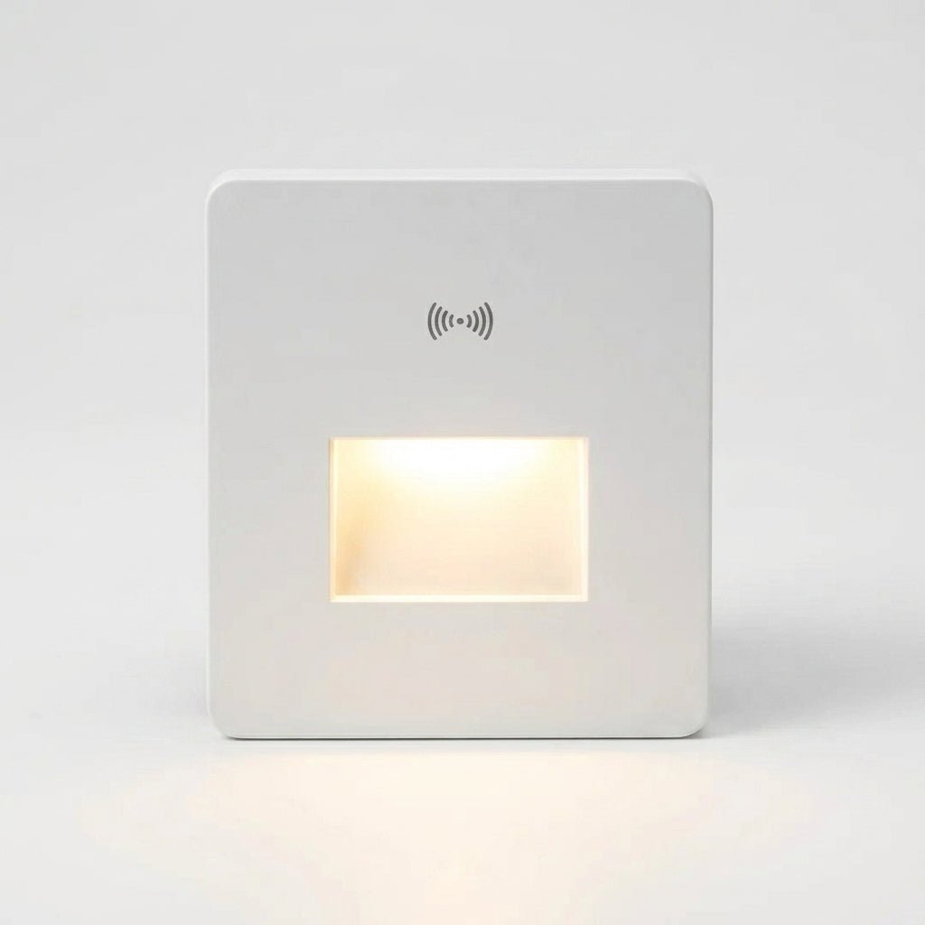 Jannis – LED Stair Light with Motion Sensor for Indoor Use - Wandleuchte - White with Sensor A - Oaksoho