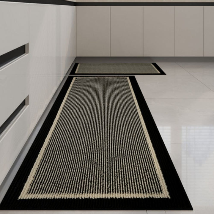 Kitchen Runner Set with Non - Slip Backing - Kitchen & Dining - Midnight - Oaksoho