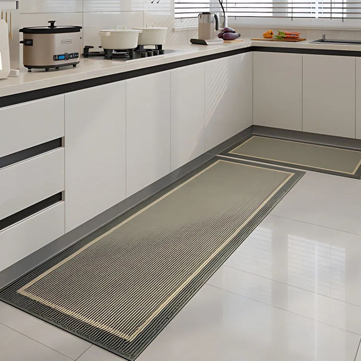 Kitchen Runner Set with Non - Slip Backing - Kitchen & Dining - Stone Mist - Oaksoho