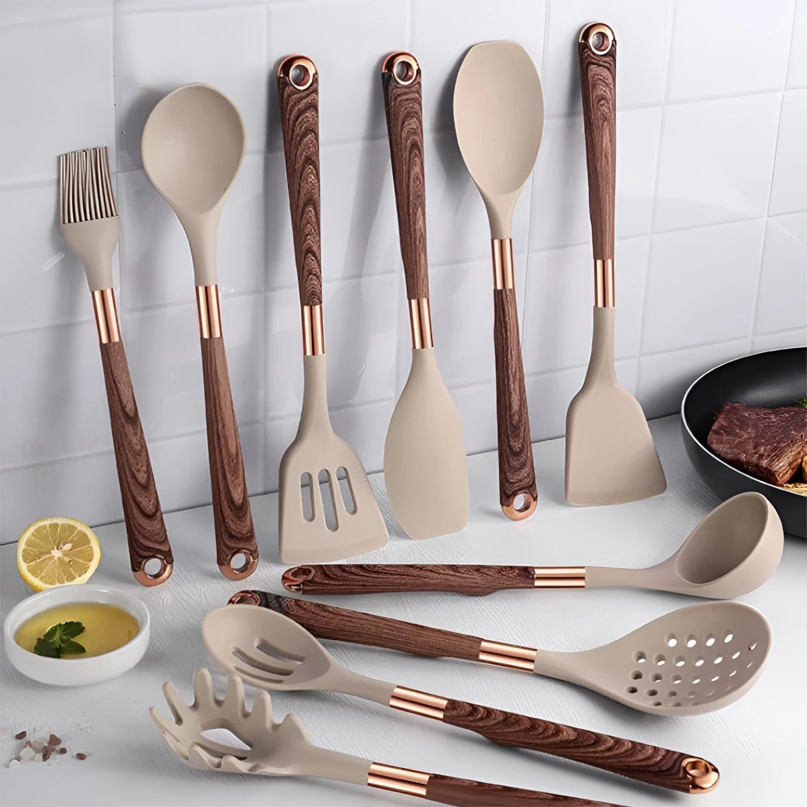 Kitchen Utensils Set for Daily Use - Cutlery Set - Oaksoho