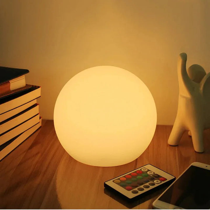 Ball Lamp with Soft LED Light