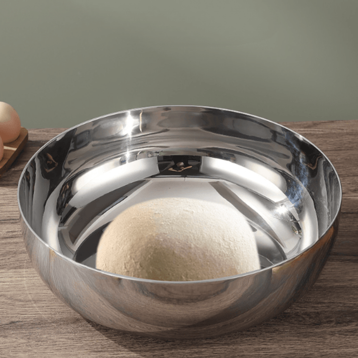 Large Mixing Bowl with Glass Lid - Mixing Bowl - Oaksoho