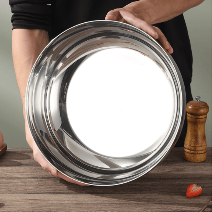 Large Mixing Bowl with Glass Lid - Mixing Bowl - Oaksoho