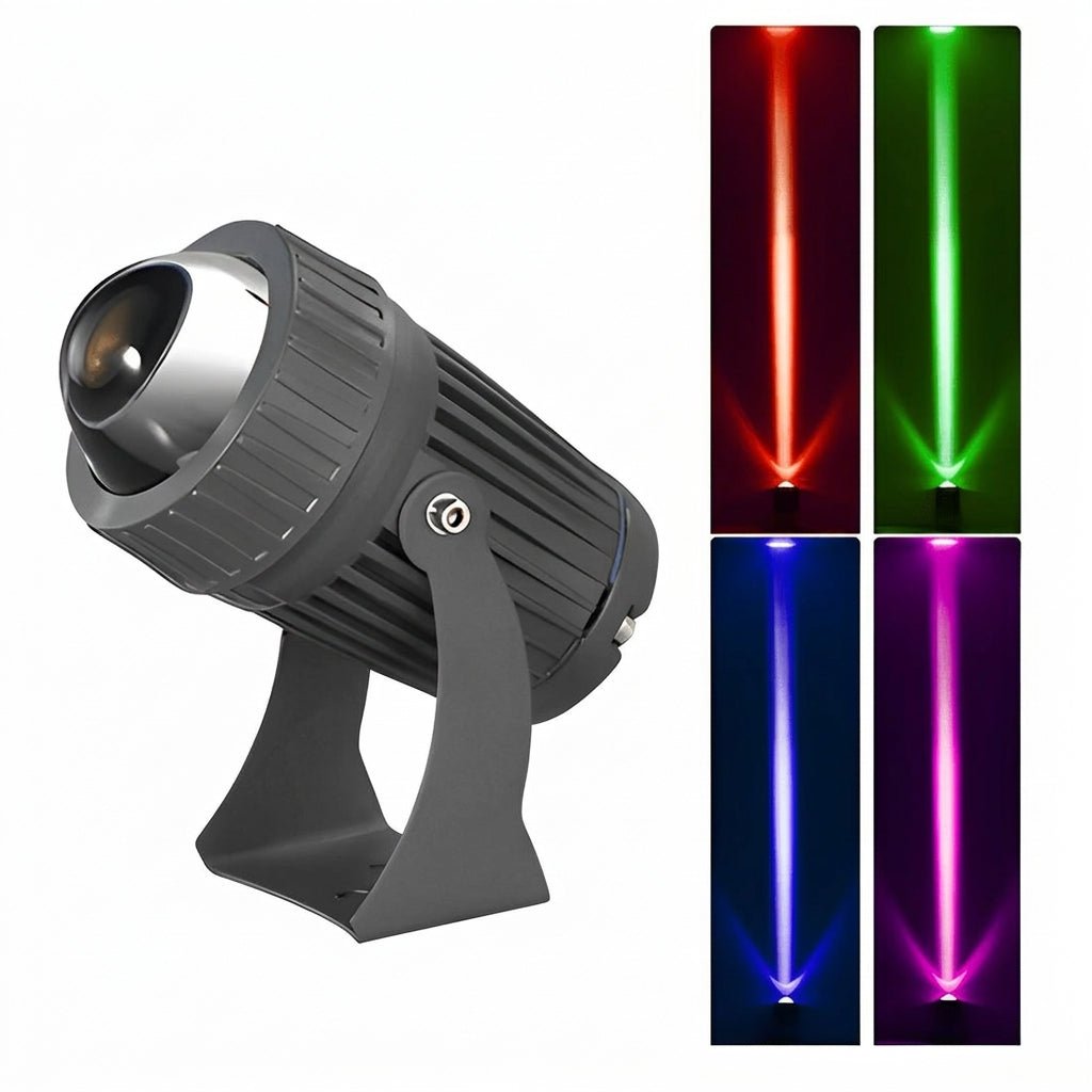 LED Ground Recessed Spotlight for Facade Uplighting - LED Spotlight - Red - Oaksoho
