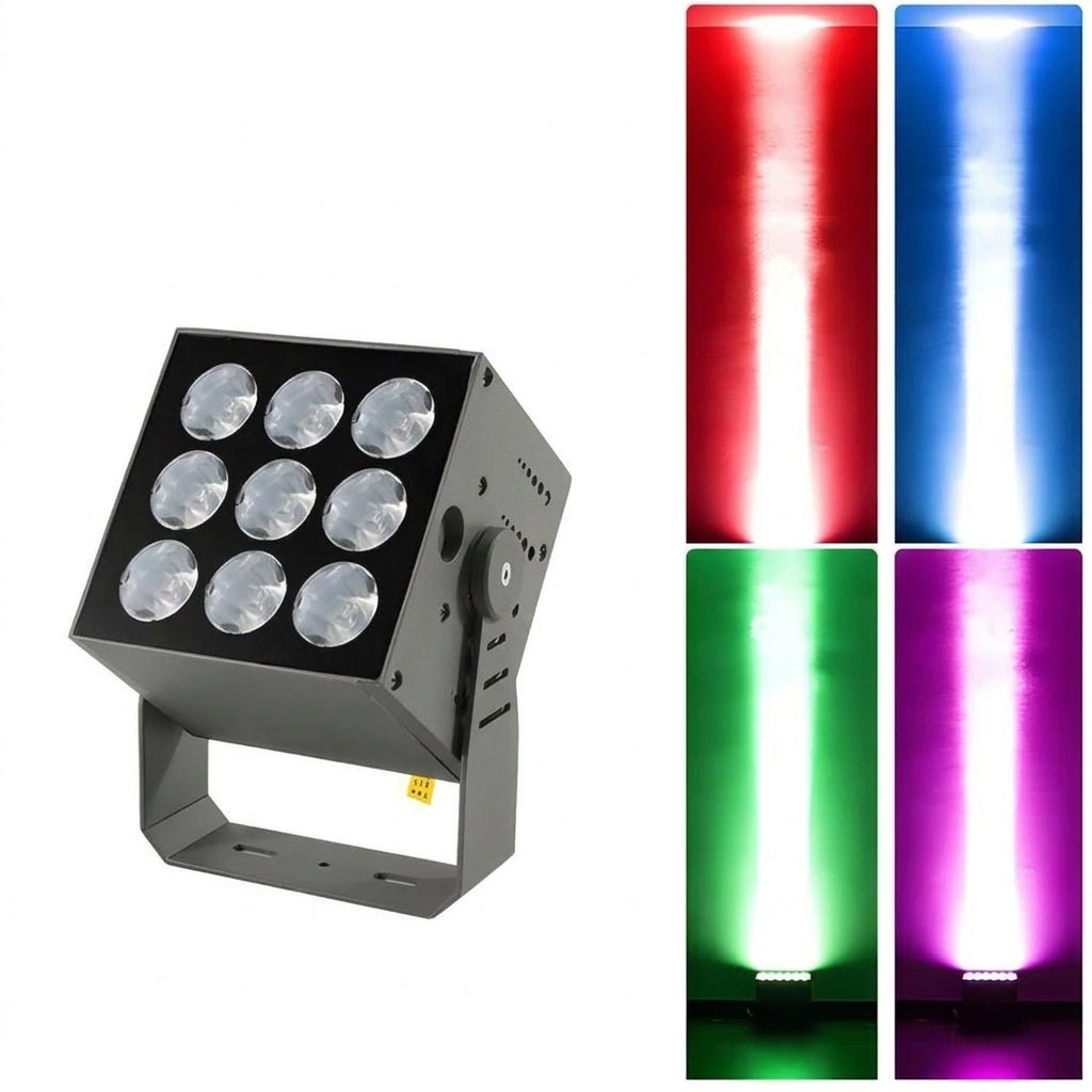 LED Ground Recessed Spotlight for Facade Uplighting - LED Spotlight - Red - Oaksoho
