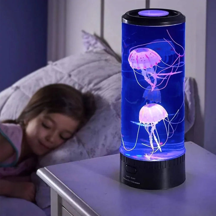 LED Jellyfish Lamp for a Relaxing Atmosphere - Table Lamps - Oaksoho