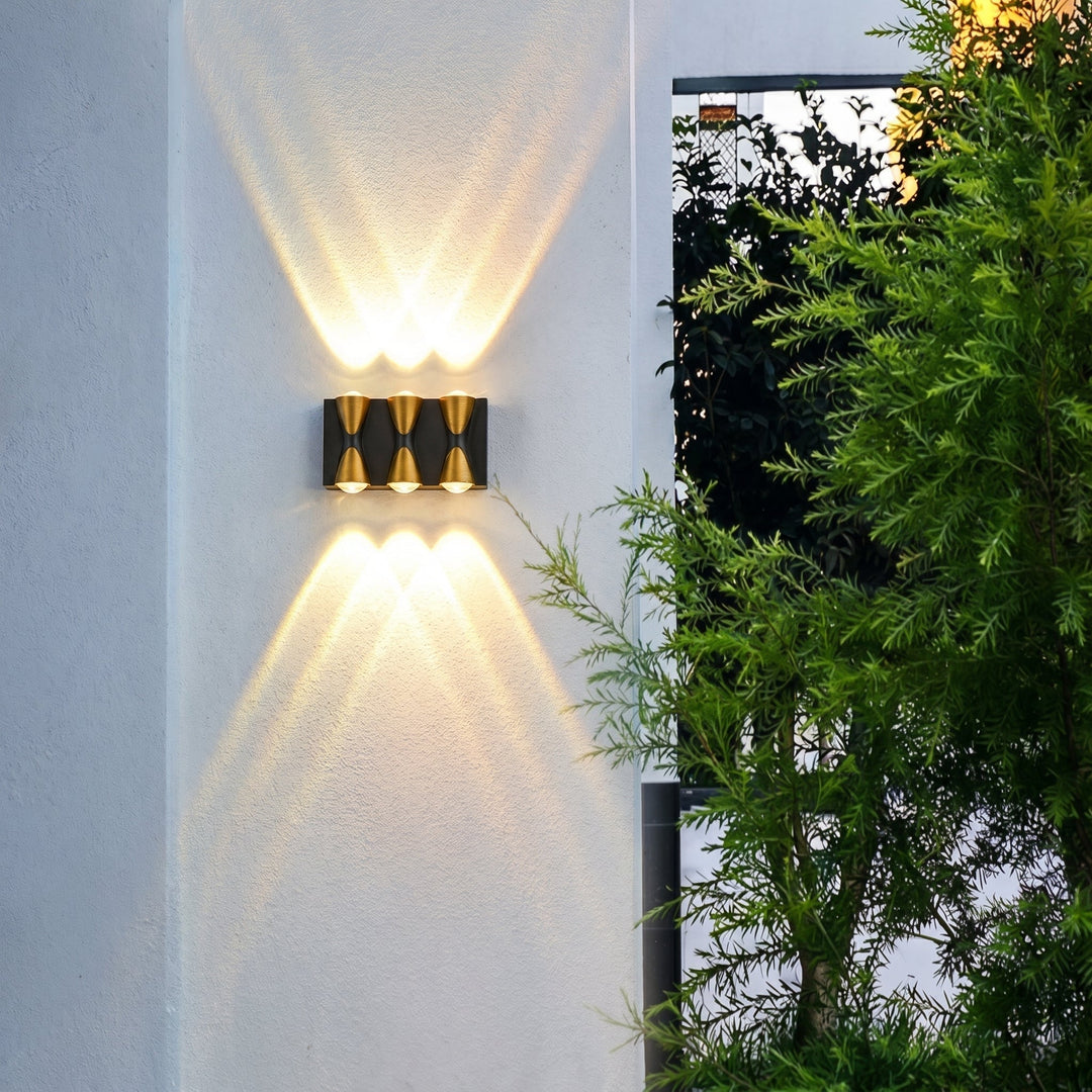 LED Outdoor Wall Light 6 - Beam Up Down Effect - Wall Lights - Oaksoho