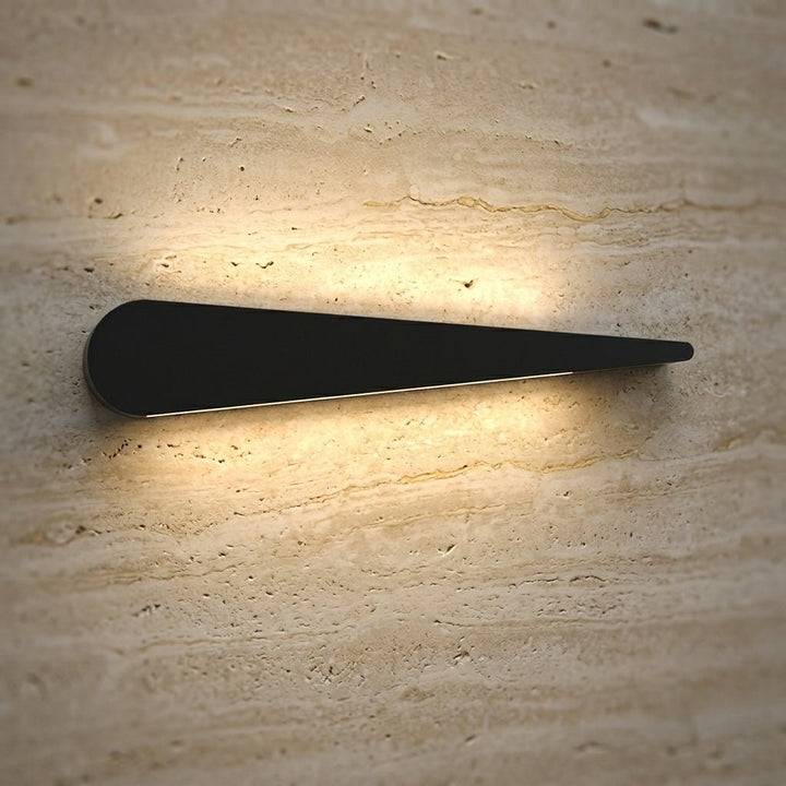 LED Outdoor Wall Light in Decorative Form - Wall Light - Black - Oaksoho