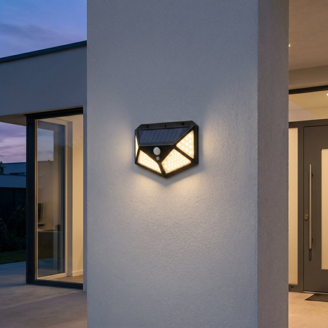 LED Solar Motion Sensor Wall Light - Wall Light - Oaksoho