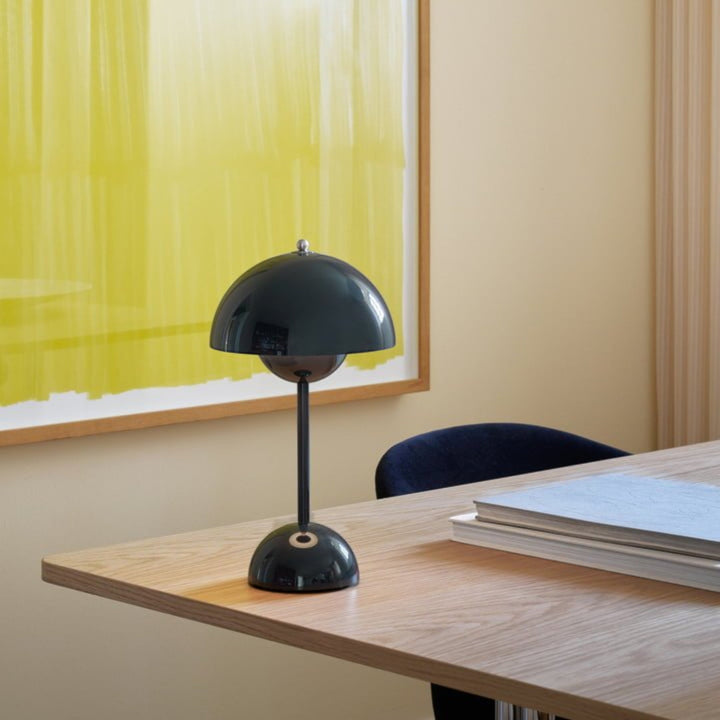 LED Table Lamp in Modern Arch Design - Tischlampen - Black - Oaksoho