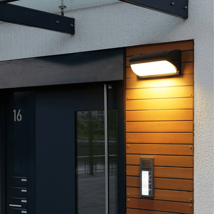 LED Wall Light Outdoor with Motion Sensor for Garden and Terrace - Wall Lights - Flush - Oaksoho