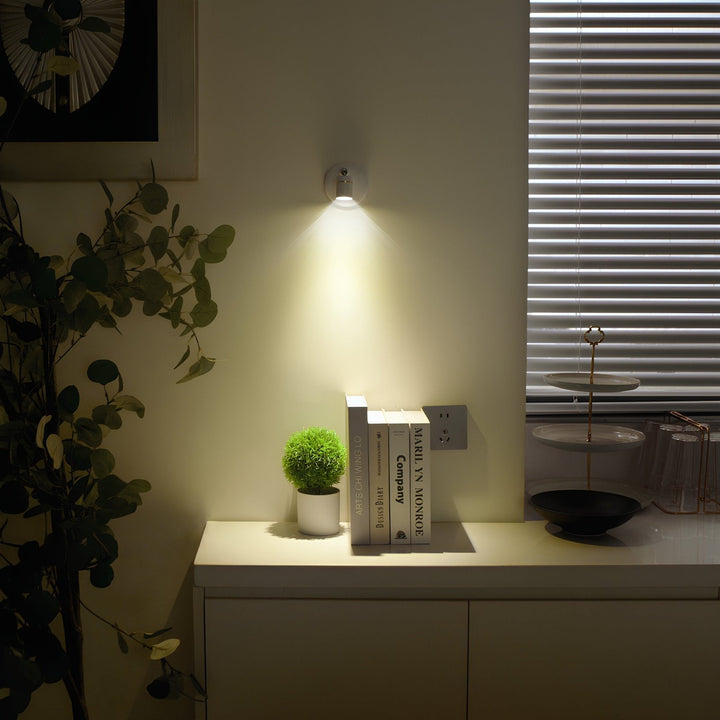 LED Wall Spotlight with Adjustable Head - Wall Light - Without Remote Control - Oaksoho