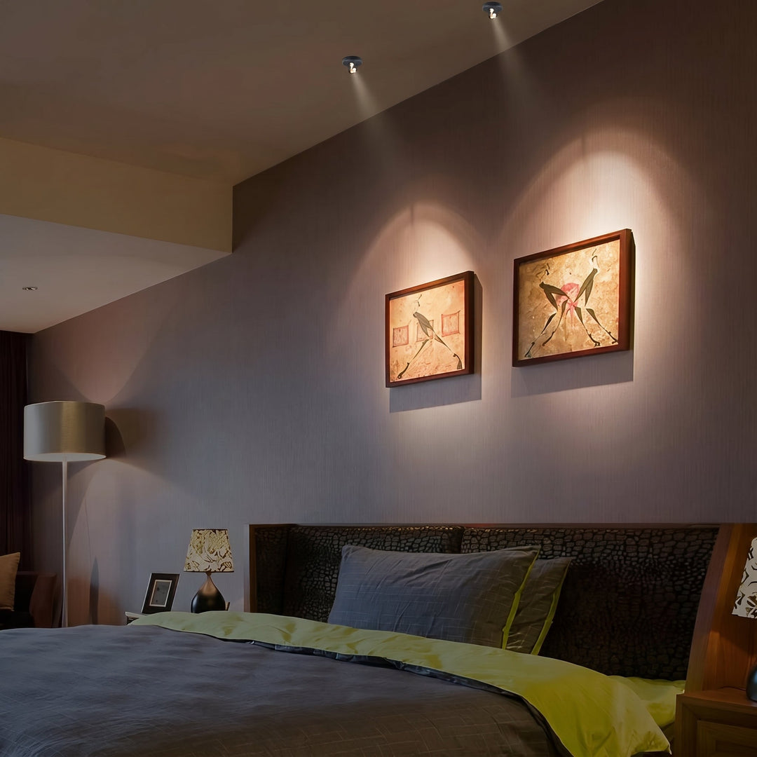 LED Wall Spotlight with Adjustable Head - Wall Light - Without Remote Control - Oaksoho