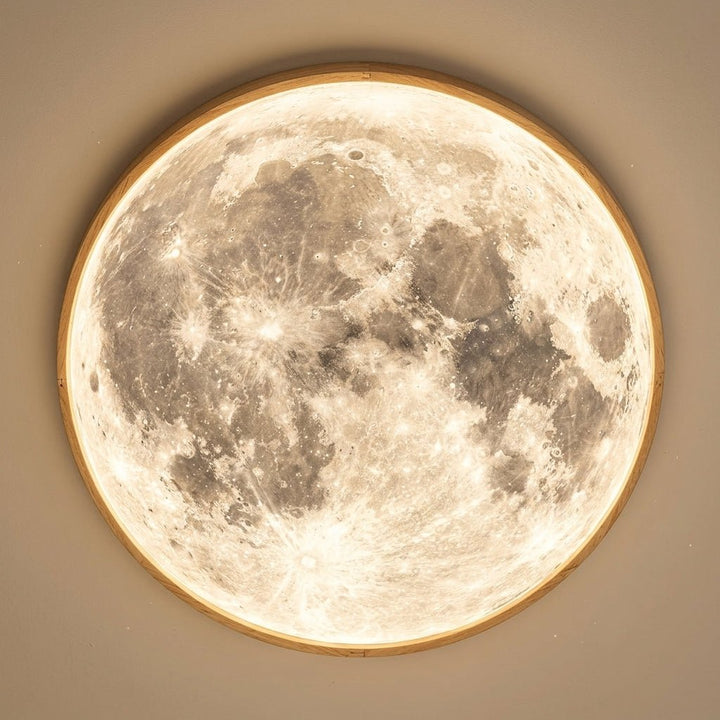 Maan Ceiling Lamp – Modern Dimmable LED Design - Deckenleuchten - Yellow - Oaksoho