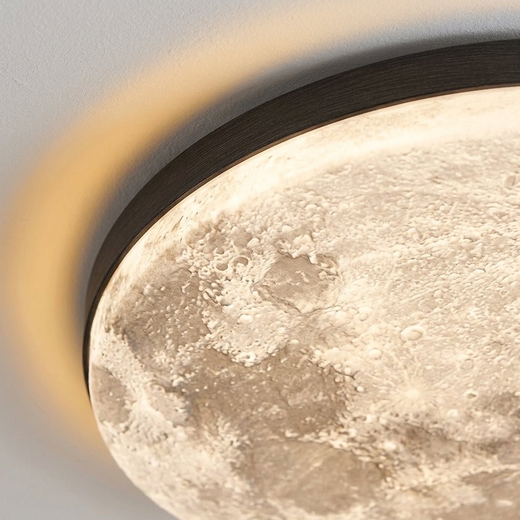 Maan Ceiling Lamp – Modern Dimmable LED Design - Deckenleuchten - Yellow - Oaksoho