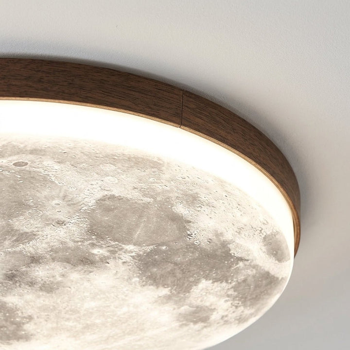 Maan Ceiling Lamp – Modern Dimmable LED Design - Deckenleuchten - White - Oaksoho