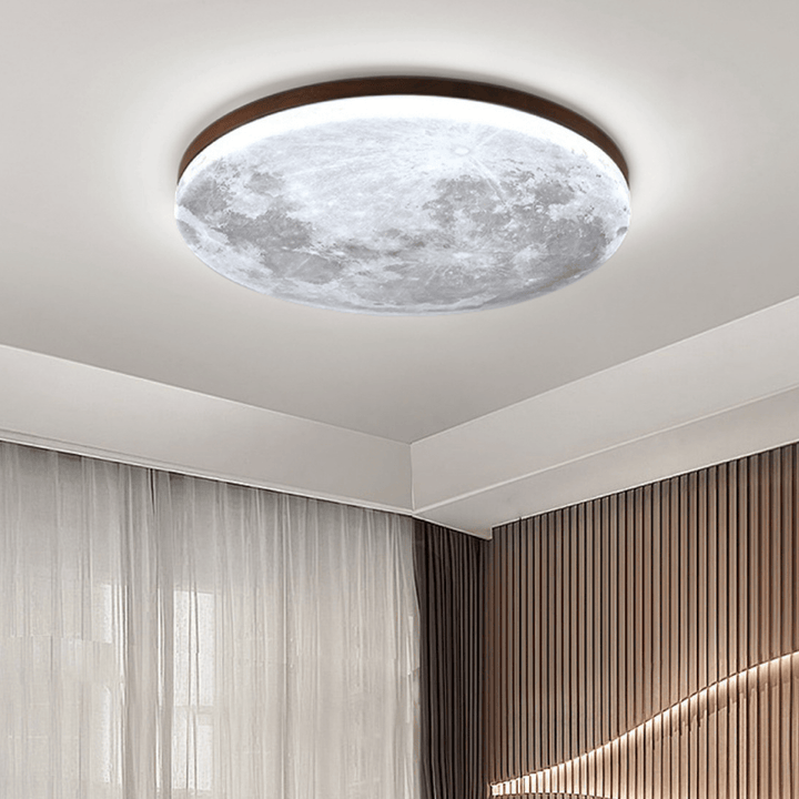 Maan Ceiling Lamp – Modern Dimmable LED Design - Deckenleuchten - White - Oaksoho