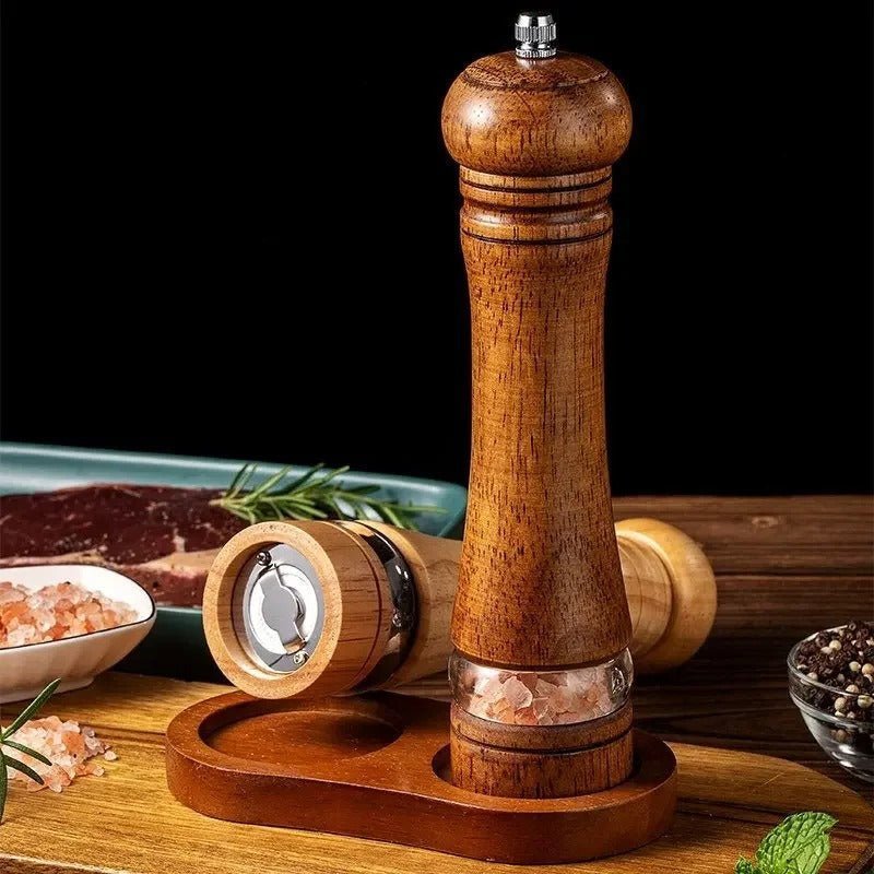 Manual wooden spice mill for the kitchen - Spice Mill - Oaksoho