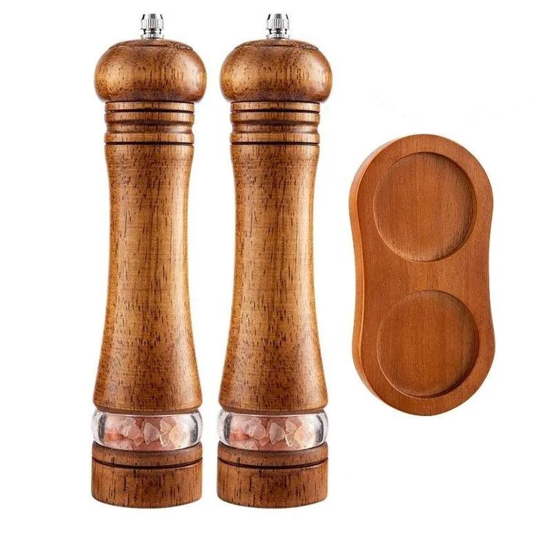 Manual wooden spice mill for the kitchen - Spice Mill - Oaksoho