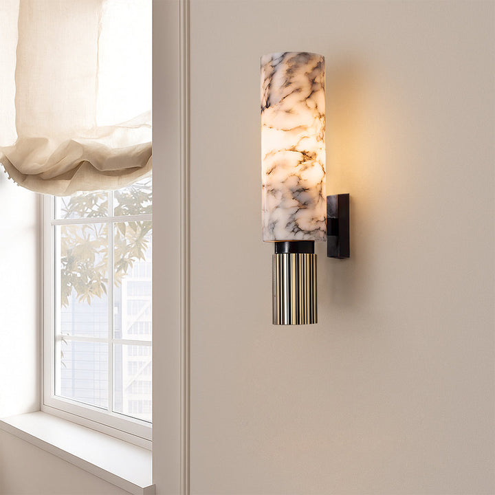 Cloud-Stone Wall Light – Modern Natural LED Design
