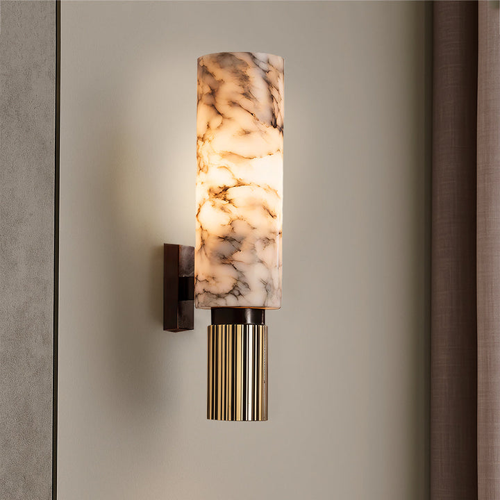 Cloud-Stone Wall Light – Modern Natural LED Design
