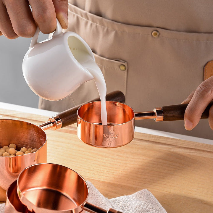 Measuring Cup Set for Cooking and Baking - Measuring Cup - Gold - Oaksoho