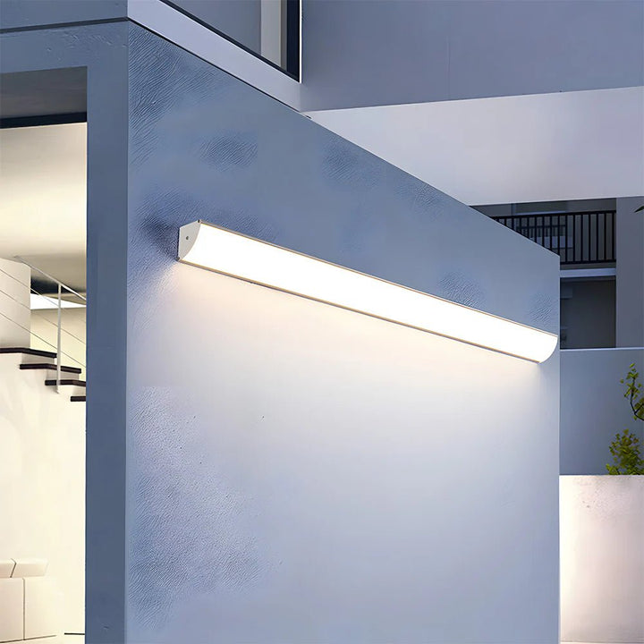 Minimalist Waterproof Outdoor LED Line Wall Light - Wall Light - White - Oaksoho