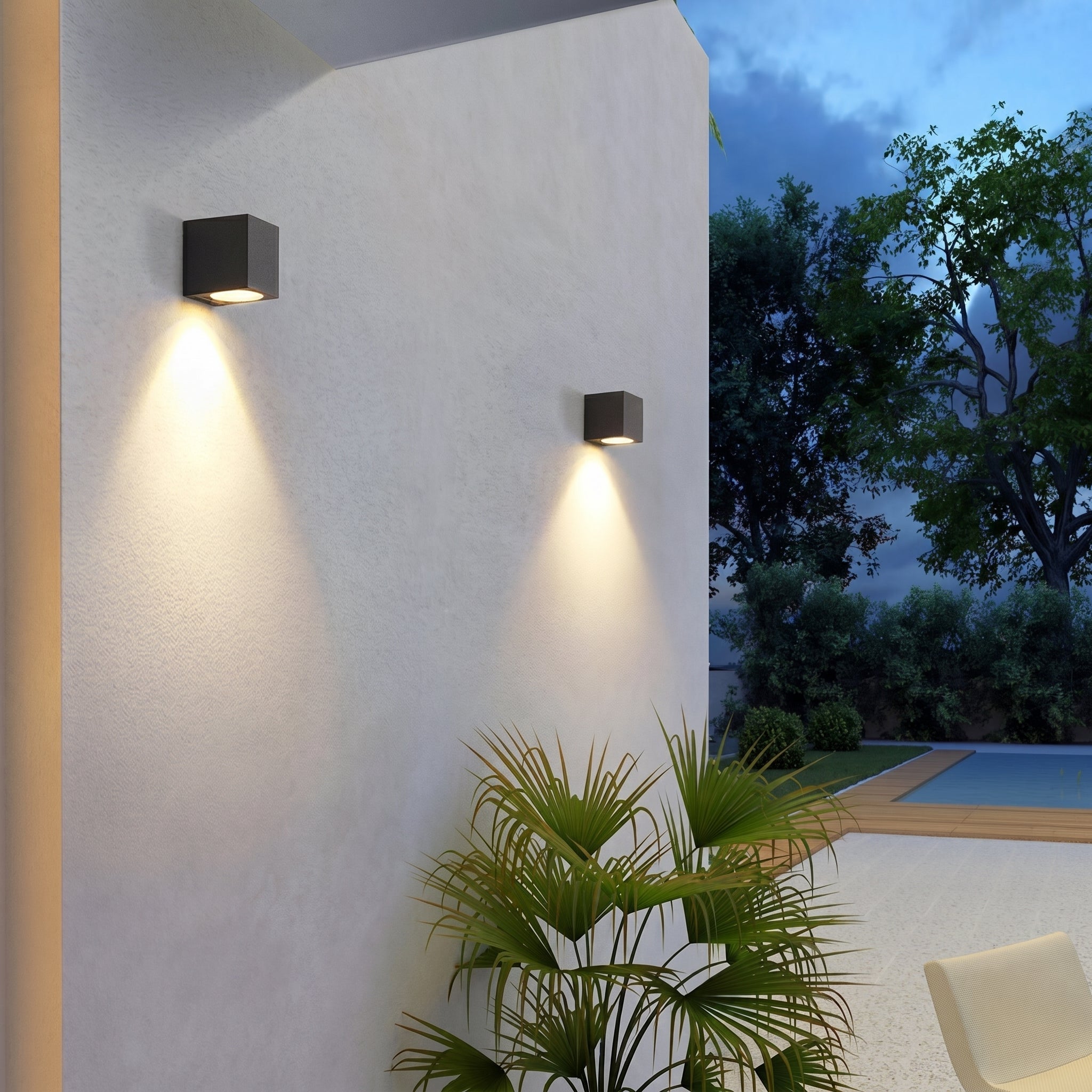 Minimalistic LED Wall Light for Outdoor Use - Wall Light - 1 - Way - Oaksoho