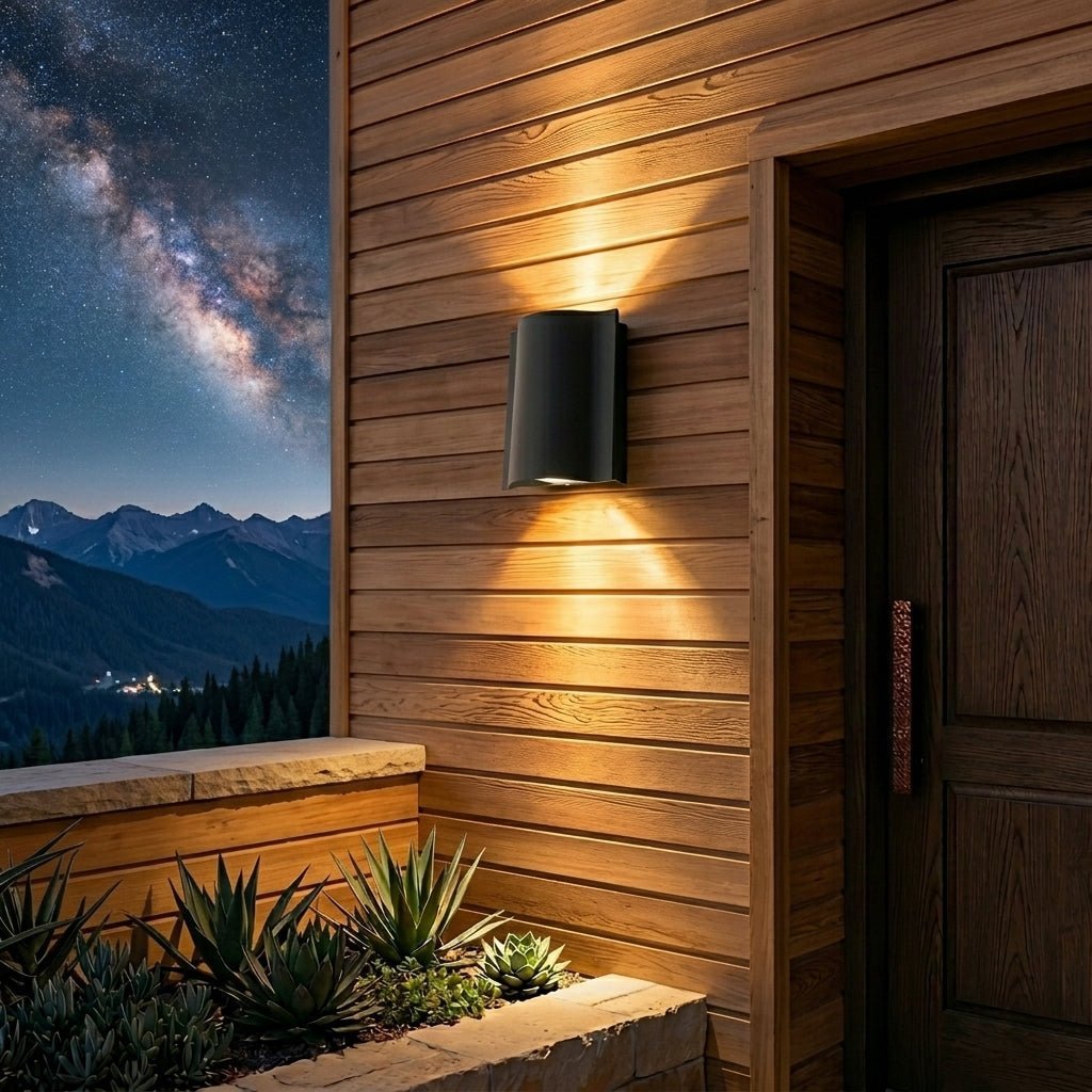 Modern LED Outdoor Wall Light with Arch Design - LED Decorative Lights - 2 - Light - Oaksoho