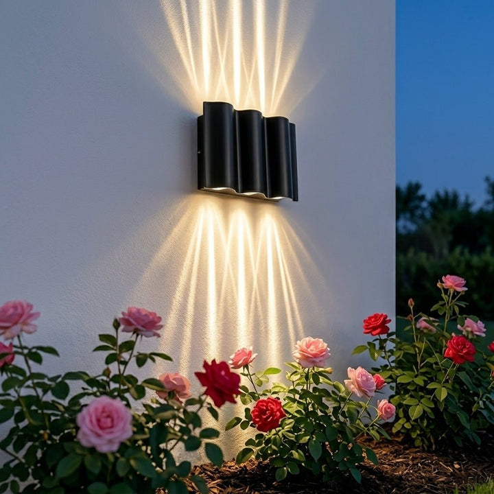 Modern LED Outdoor Wall Light with Arch Design - LED Decorative Lights - 6 - Light - Oaksoho