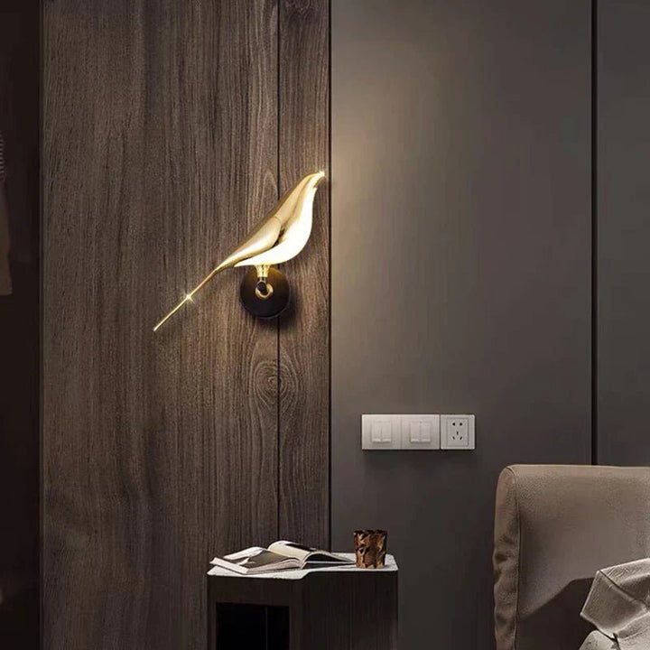 Modern LED Wall Light in Bird Design for Stylish Interiors - Wall lamp - 1 Bird Wall Light - Oaksoho
