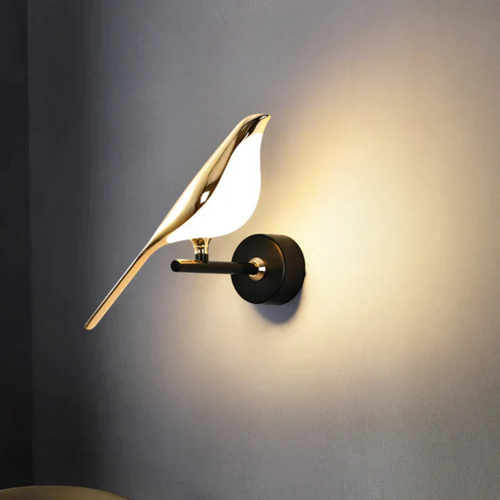 Modern LED Wall Light in Bird Design for Stylish Interiors - Wall lamp - 1 Bird Wall Light - Oaksoho