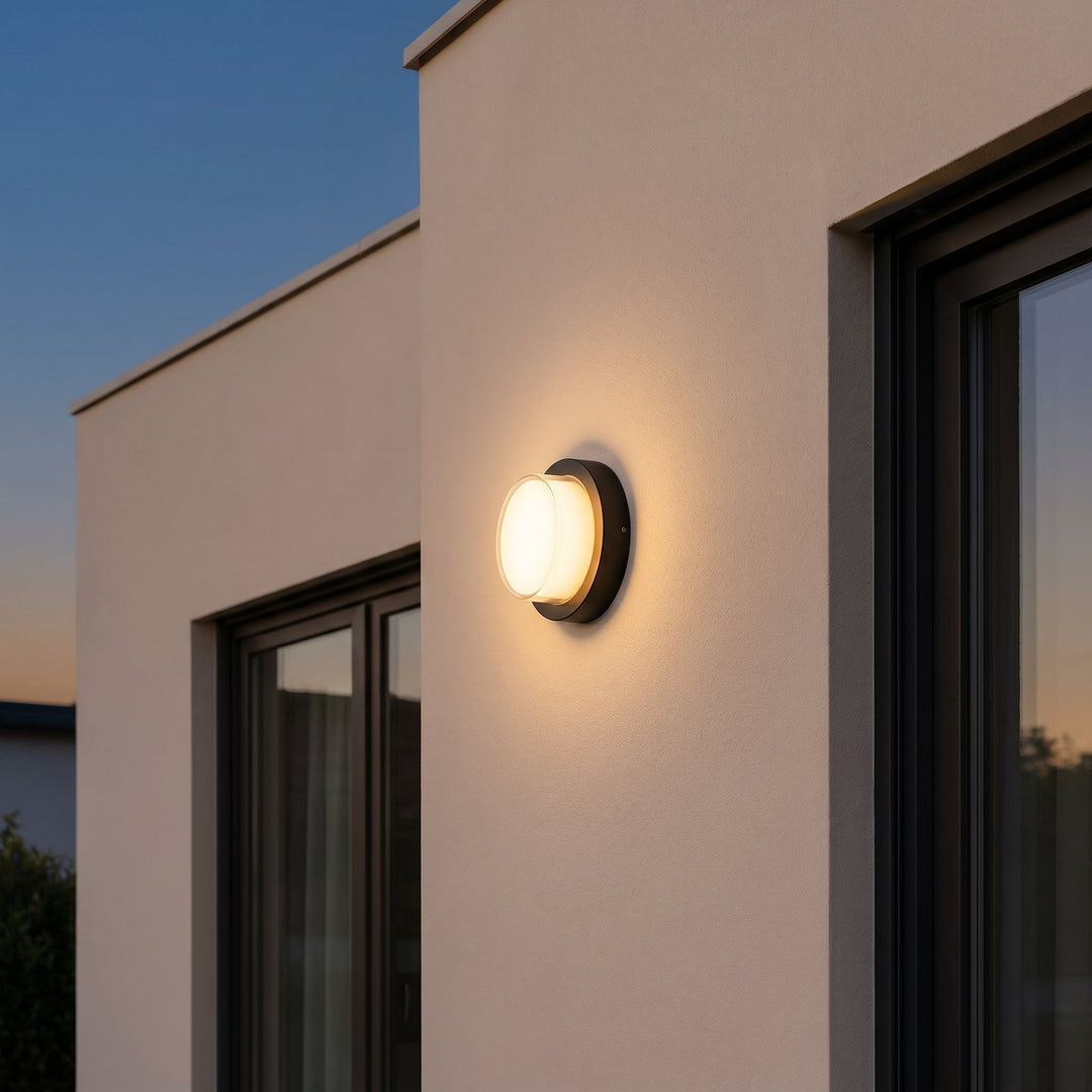 Modern Round LED Wall and Ceiling Light - Ceiling light - Oaksoho