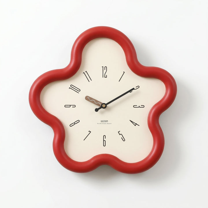 Modern Wall Clock in Flower Shape - Wall Clock - Green - Oaksoho