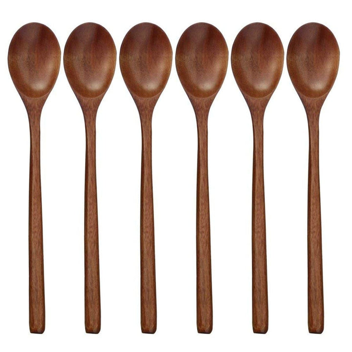 Natural wooden spoons with long handles - Wooden spoon - Oaksoho