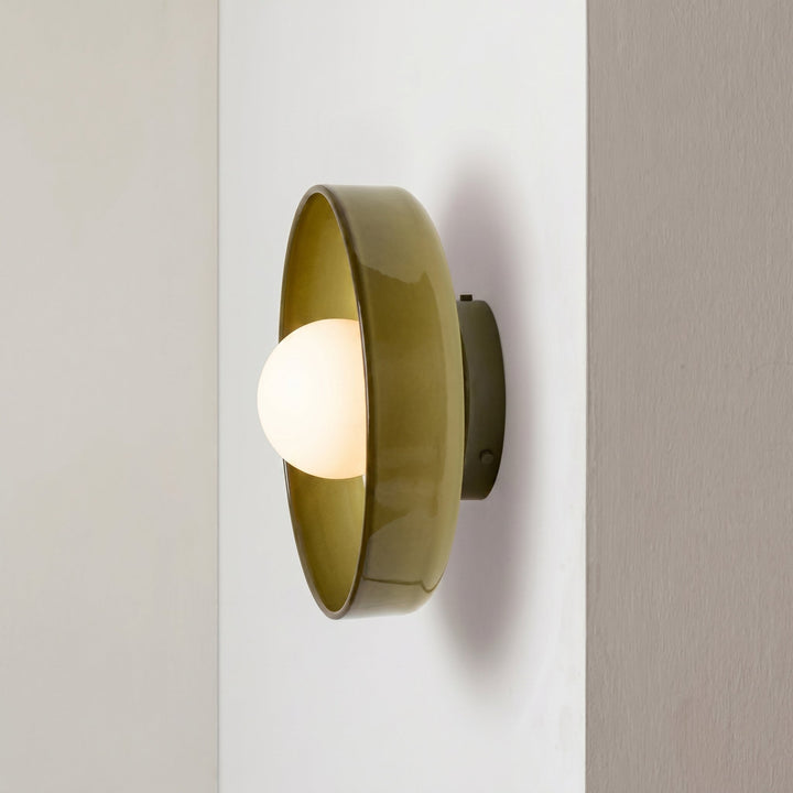Noah – Glass Ceiling Light in Nordic Style - Deckenleuchten - Green - Oaksoho