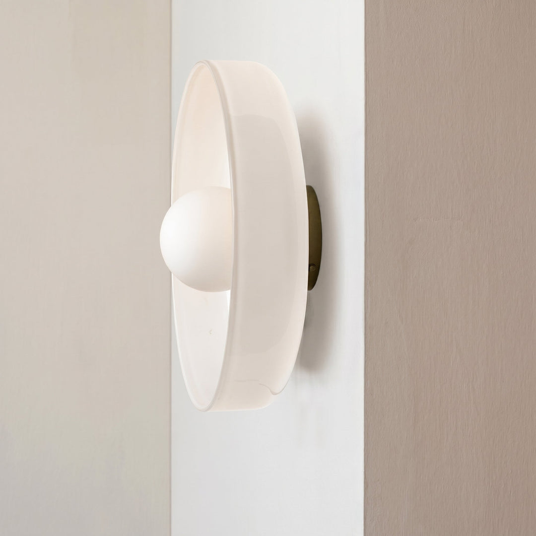Noah – Glass Ceiling Light in Nordic Style - Deckenleuchten - White - Oaksoho