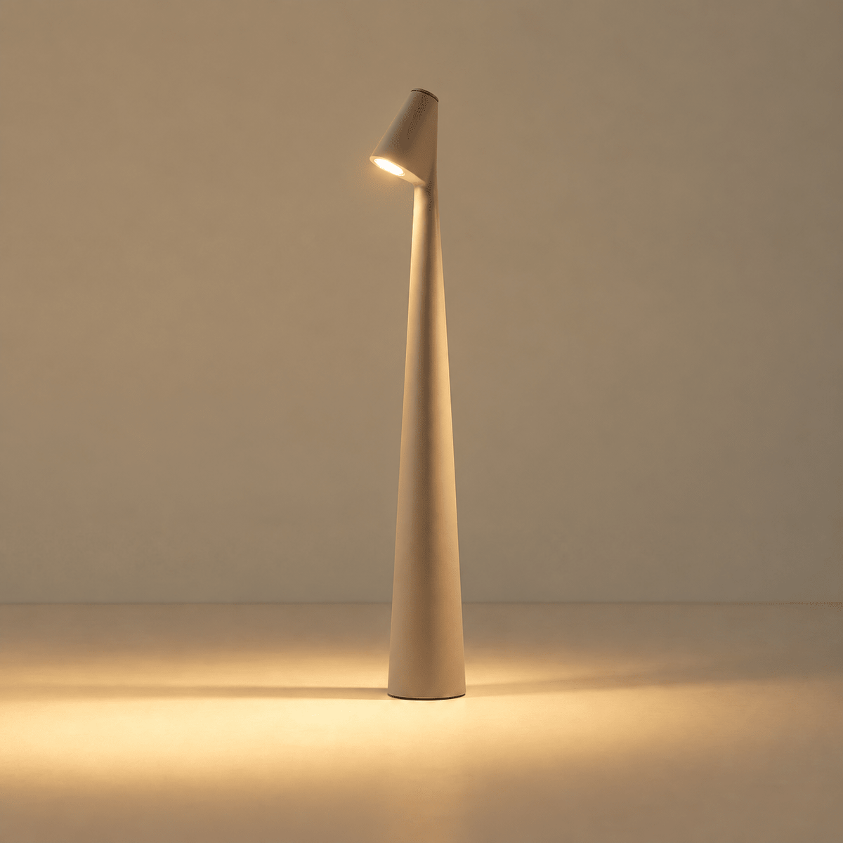 Nordic Wireless LED Table Lamp with Touch Control - Table Lamps - Brown - Oak Soho