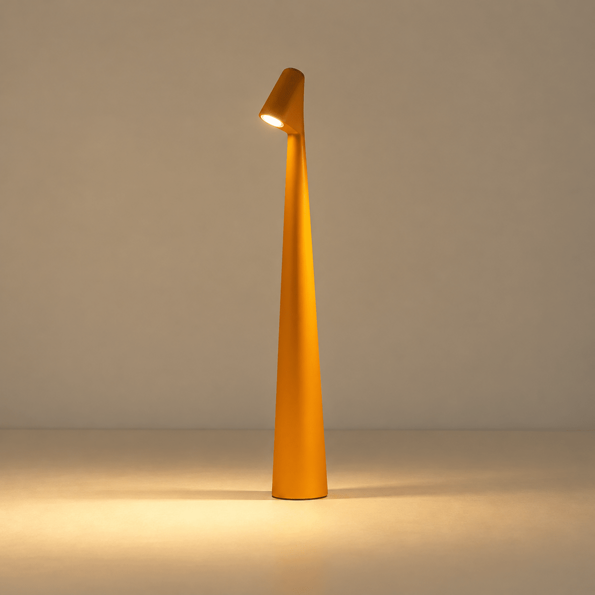Nordic Wireless LED Table Lamp with Touch Control - Table Lamps - Orange - Oak Soho