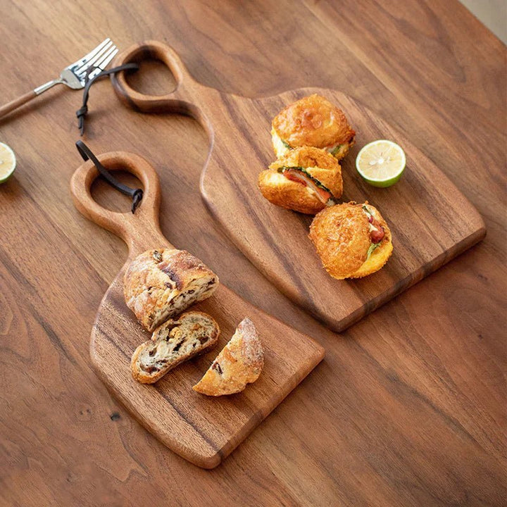 NutriCraft – Luxurious Walnut Cutting Board with Dual Functionality for Kitchen and Presentation - Cutting Boards - Oaksoho