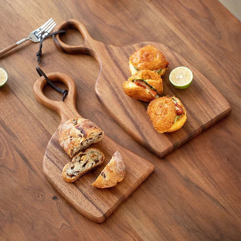 NutriCraft – Luxurious Walnut Cutting Board with Dual Functionality for Kitchen and Presentation - Cutting Boards - Oaksoho