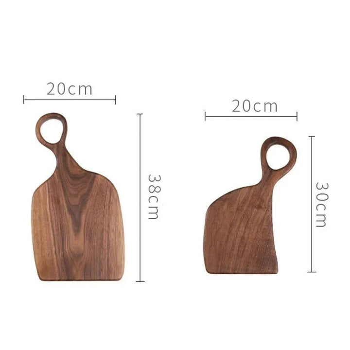 NutriCraft – Luxurious Walnut Cutting Board with Dual Functionality for Kitchen and Presentation - Cutting Boards - Oaksoho