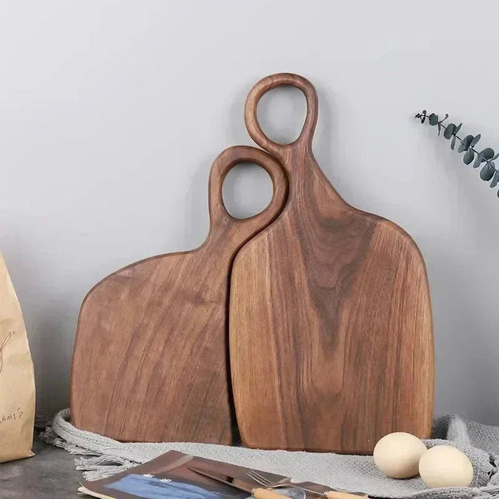 NutriCraft – Luxurious Walnut Cutting Board with Dual Functionality for Kitchen and Presentation - Cutting Boards - Oaksoho